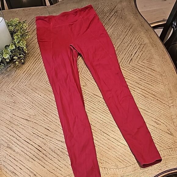 IDYLLWIND burgendy red leggings size M Miranda Lambert - Picture 2 of 12